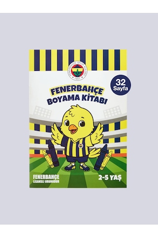 Fenerbahçe Minik Kanarya 2-5 Yaş Boyama Kitabı