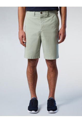 North Sails Freedom Regular Fit Chino Erkek Şort-33434 Açık Yeşil