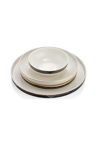 Schafer Adel Line Yemek Takımı-56 Parça-gold