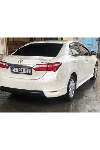 Toyota Corolla Uyumlu Spoiler Fiber