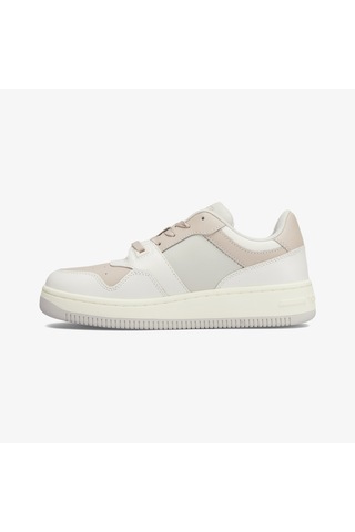 Tommy Hilfiger Tommy Jeans Retro Basket Tonal Kadın Gri Spor Ayakkabı