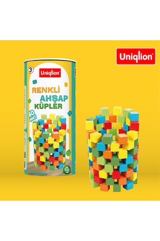 Renkli Ahşap Küpler