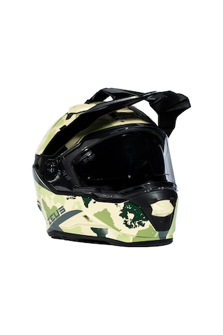 Zeus ZS-913 B6f Yellow Green Kapalı Kask