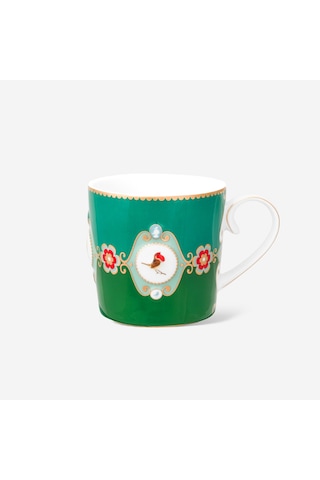 Yeşil Porselen Kupa 150 Ml