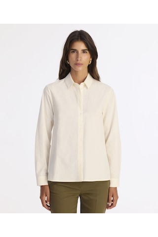 Yargıcı Regular Gömlek Yaka Uzun Kol Gömlek 25kkgm6031x 002 Beyaz