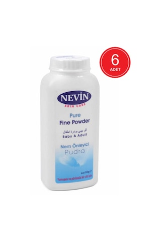 Nevin Nem Önleyici Bebek Pudrası 6 x 150 G