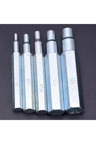 Samdoo Ct-193 Modeli 5 Parça Pres Takımı - Çelik Alaşımdan Yapılmış, Bakır-alüminyum Borular İçin Uygun, 6.35-15.88 Mm Aralığında Presleme Fonksiyonu