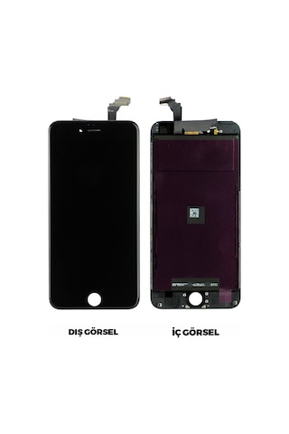 Teknonet Apple Uyumlu iPhone 6 Plus Lcd+dokunmatik+çıtalı - Siyah