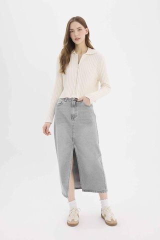 Defacto Long Fit Midi Jean Etek E1302ax25spnm55 Gri