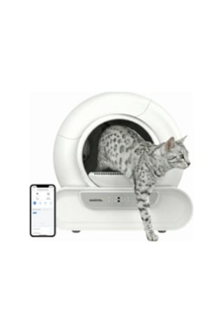 Haustier Msp08 Akıllı Otomatik Kedi Tuvaleti, Tr Garantili