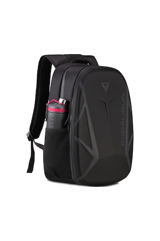 Casper Excalibur 16" Siyah Laptop Sırt Çantası (Gri Logolu)