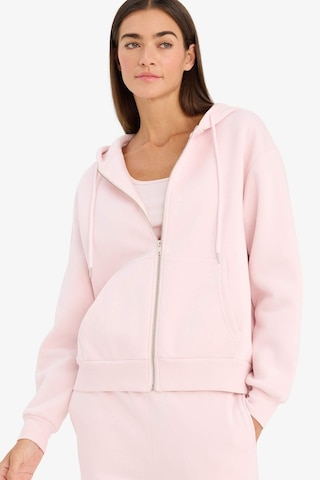 Defacto Relax Fit Kapüşonlu Sweatshirt C1809AX25SP Pembe