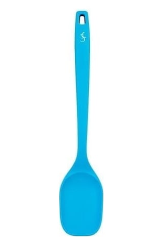 Lurch - Platin Silikon Servis Kaşığı 33,5 Cm Mavi - Yanmaz, Yapışmaz, Bükülmez, Çizmez, Tat Ve Koku Bırakmaz - 240114