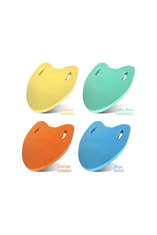 Xindoker Eva Yüzme Egzersiz Tahtası A Tipi , Hafif, Güven Artırıcı, 3 Adet Paket, Mavi Mavi