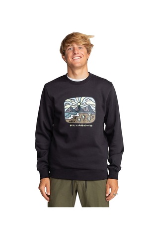 Billabong Shine Erkek Sweatshirt Siyah