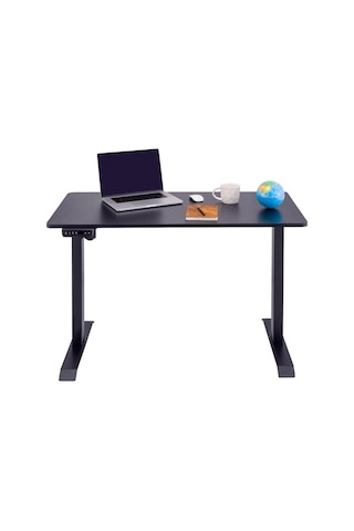 Ofisbazaar Prolift 140x70 Cm Elektrikli Yükseklik Ayarlı Çalışma Masası 3 Hafızalı Siyah