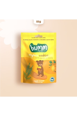 Humm Organik Ballı Kinoalı Kurabiye 6 x 55 G