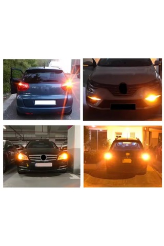 2 Adet 144 Led Turuncu Renk 93 Tip Tek Duy Stop Ampulü