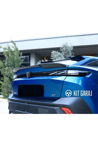 Peugeot 408 Parlak Siyah Spoiler Plastik Boyalı