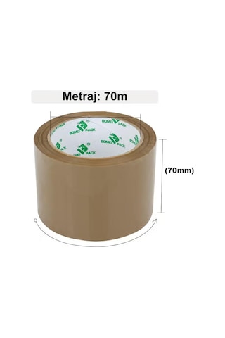 Jokey Ambalaj TABA Koli Bandı En:70mm METRAJ: 70metre (6.adet)