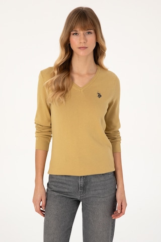 U.S. Polo Assn. U.s. Polo Assn. Kadın Petrol Kazak /triko 50313590-vr151 Oıl