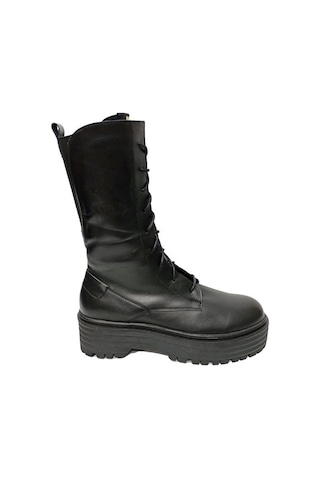 Dr. Flexer Dr.flexer 222301-565 Hakiki Deri Anatomik Kadın Bot Siyah