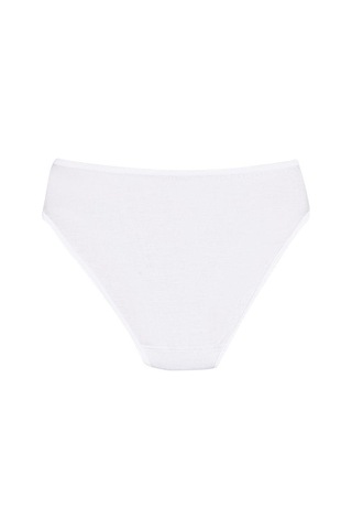 12 Adet Yıldız Bayan Bambu Bikini Külot Beyaz 3910 001