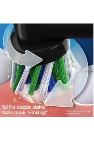 Oral-B Vitality Pro Protect X Clean Şarjlı Diş Fırçası Siyah