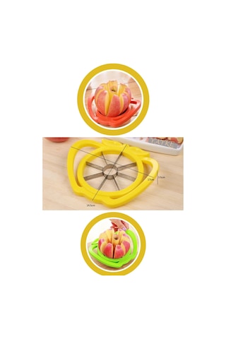 Yayke Pratik Elma,armut,portakal,limon Dilimleme,doğrama Aparatı Karışık