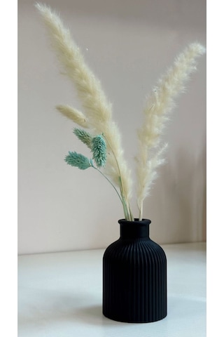 Pinterest Çizgili Dekoratif Siyah Vazo Aksesuar Vazo Diğer