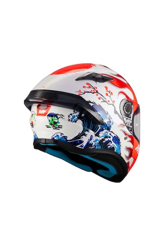 Mt Helmets Targo S Yamanakaa5 Kapalı Kask Çok Renkli