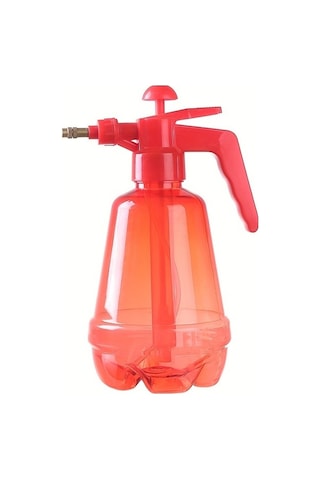 Trendooze Yüksek Kapasiteli Şeffaf Sulama Kabı - Kırmızı, 2.5l Model