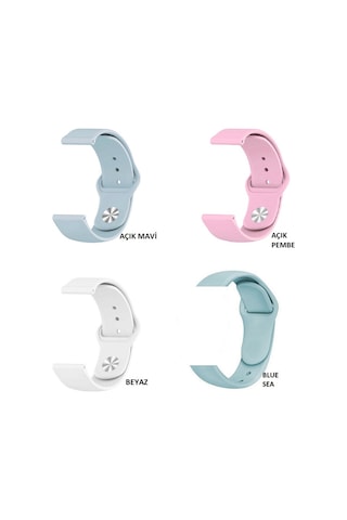 Oppo Watch Kordon 41Mm 46 Mm Kordon Silikon Kayış