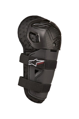 Alpinestars Bionic Action Kickstart Çocuk Diz Koruma Siyah Siyah