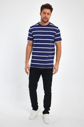 Alexander Gardi Alexandergardı Çizgili Regular Fit T-shirt E23-00148 001