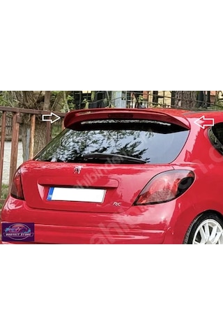 Peugeot 207 Rc Spoiler Spoyler - Boyasız - Bodykit Store