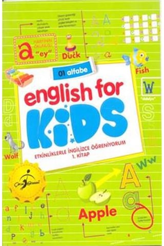 English For Kids - 5 Kitap Takım- Çocuk Gezegeni