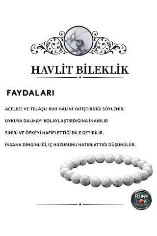 Havlit Taşı Doğaltaş Bileklik Diğer