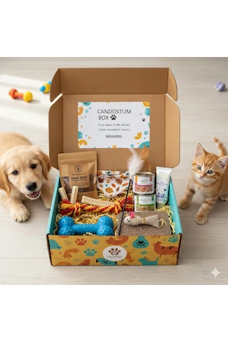 Candostumbox Yavru Evcil Hayvan Başlangıç Kutusu Yavru Kedi Ve Candostumbox Yavru Evcil Hayvan Başlangıç Kutusu Yavru Kedi Ve