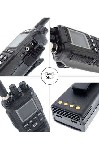 Tkstar Kalitesi İle Cb58 Cb 58 Cb-58 4w 4000mah El Telsizi Tkstar 27mhz 26.965-27.405mhz 40 Kanal