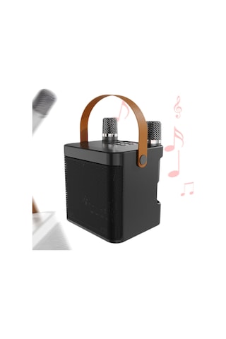 Suntek Taşınabilir Hoparlör Çok İşlevli Kolay Siyah