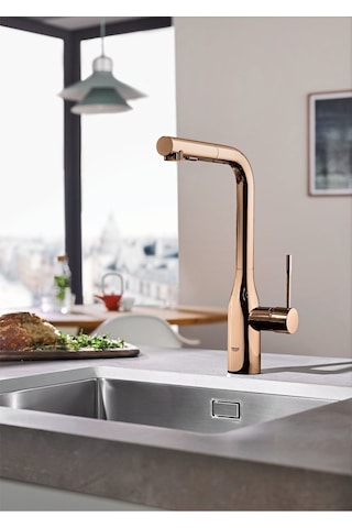 Grohe Spirallı Eviye Bataryası Essence Warm Sunset - 30270DA0