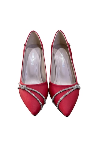 Pierre Cardin 54037 Stiletto Abiye Saten Kadın Ayakkabı 001