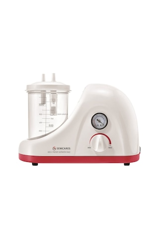 Semcares H003-C Cerrahi Aspiratör Cihazı 1 Lt. Taşınabilir