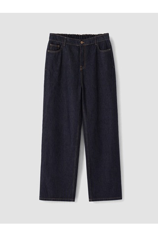 Lcw Curve Lacivert Büyük Beden Straight Fit Kadın Jean Pantolon