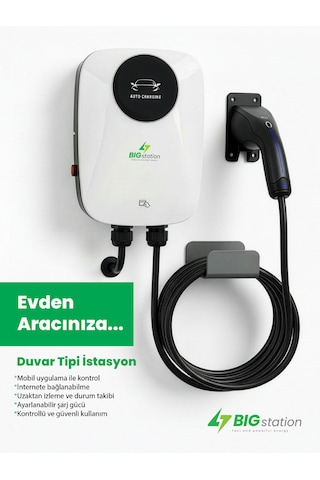 Bigstation Duvar Tipi Şarj Istasyonu 22kw Bs2 22 kw
