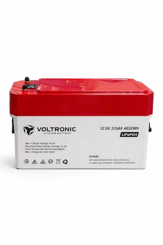 Megacell / Voltronic 12.8 V 315 Ah Lityum Demir Fosfat Akü Lifep04 -prizmatik Hücreli
