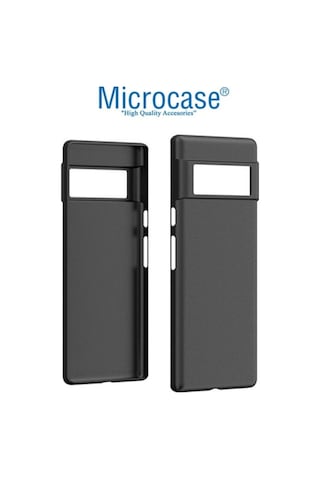 Microcase Google Pixel 6 Pro Matte Serisi Silikon Kilif - Siyah 537769942