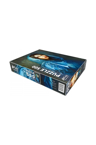 Star Puzzle 500 Parça Mavi Zambak Puzzle