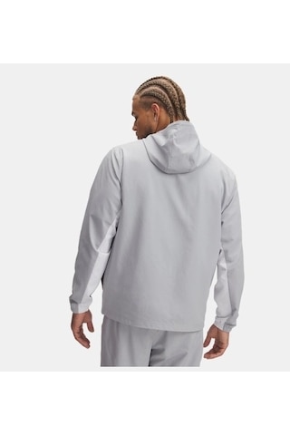 Under Armour Ua Rival Wvn Windbreaker Erkek Rüzgarlık 1390149-011 Gri